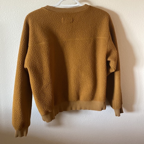 Everlane ReNew Fleece Crewneck Small - Picture 3 of 4